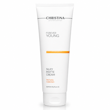 Матуючий крем для тіла Silky Matte Cream Forever Young Christina 250 мл CHR392 фото